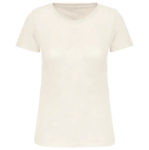  LADIES' BIO150IC CREW NECK T-SHIRT - Kariban Coconut Milk