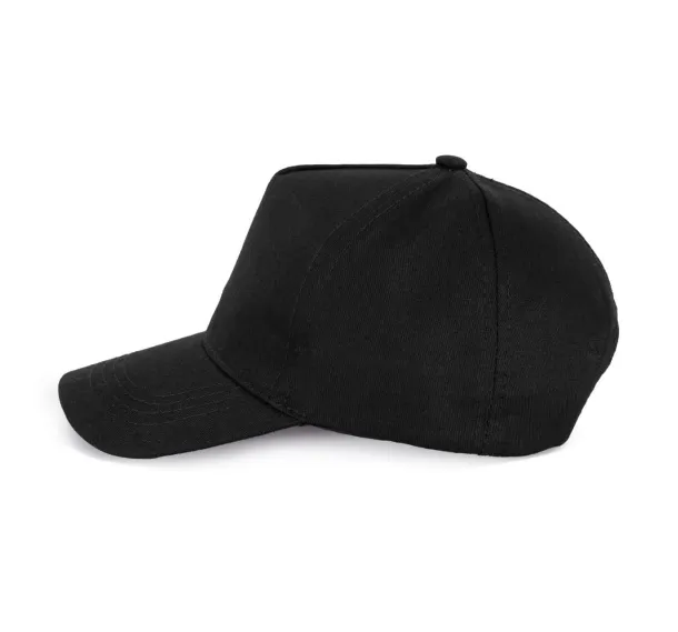  KIDS' COTTON CAP - 5 PANELS - K-UP Black