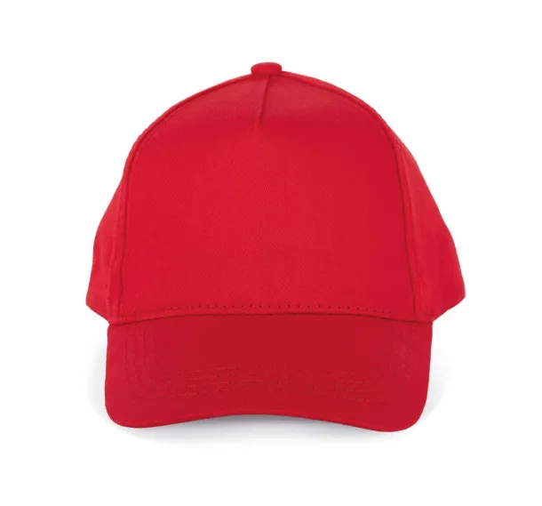  KIDS' COTTON CAP - 5 PANELS - K-UP Red