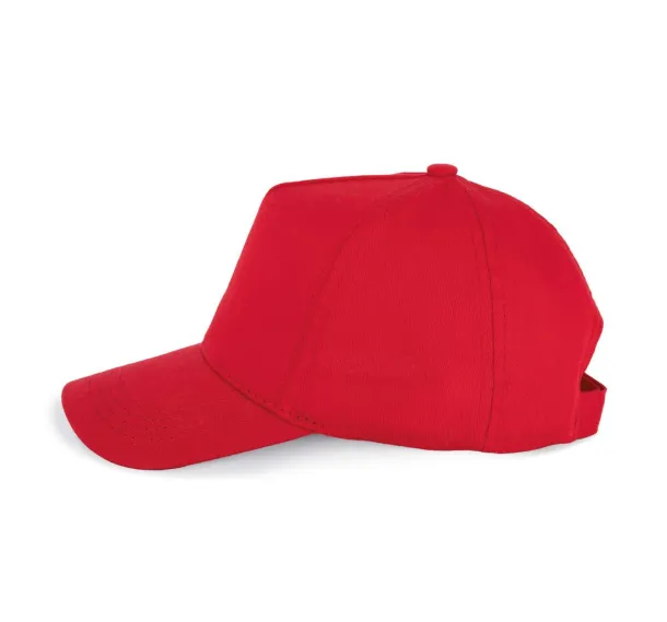  KIDS' COTTON CAP - 5 PANELS - K-UP Red
