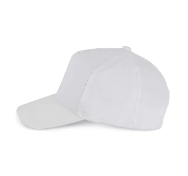  KIDS' COTTON CAP - 5 PANELS - K-UP White