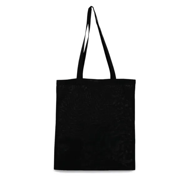  ORGANIC COTTON SHOPPING BAG - 130 g/m² - Kimood Black