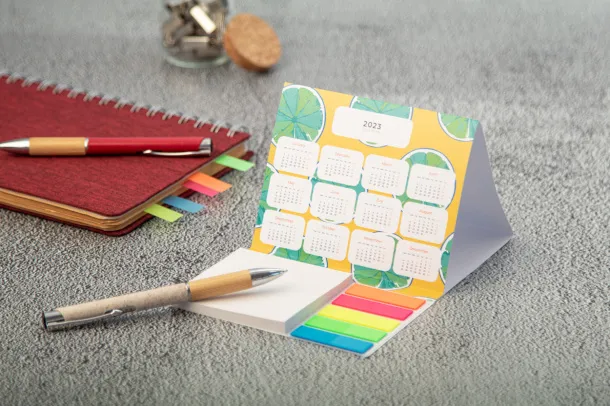 CreaStick Combo Date custom calendar White