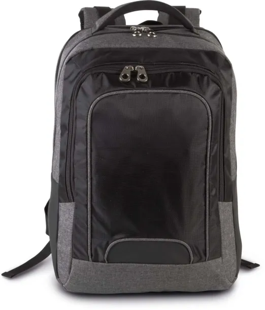  BUSINESS LAPTOP BACKPACK - Kimood Dark Grey Heather Black