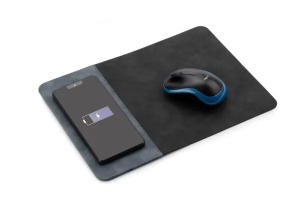 ENERGO Mousepad with wireless charger Mornarski plava
