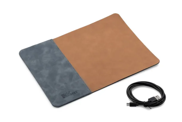 ENERGO Mousepad with wireless charger Mornarski plava