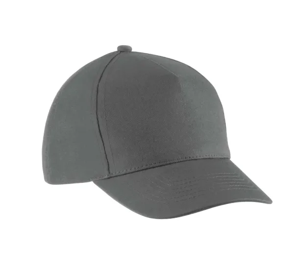  KIDS' COTTON CAP - 5 PANELS - K-UP Tamno siva