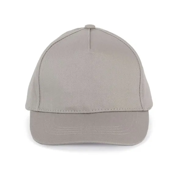  KIDS' COTTON CAP - 5 PANELS - K-UP Light Grey