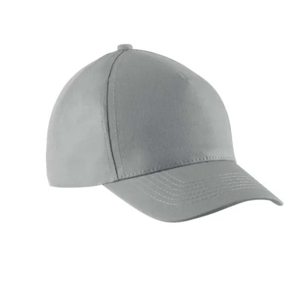  KIDS' COTTON CAP - 5 PANELS - K-UP Light Grey