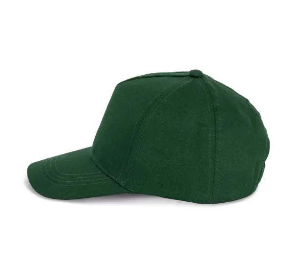  KIDS' COTTON CAP - 5 PANELS - K-UP Šumski zelena