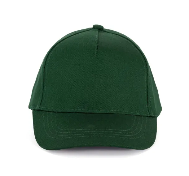 KIDS' COTTON CAP - 5 PANELS - K-UP Šumski zelena