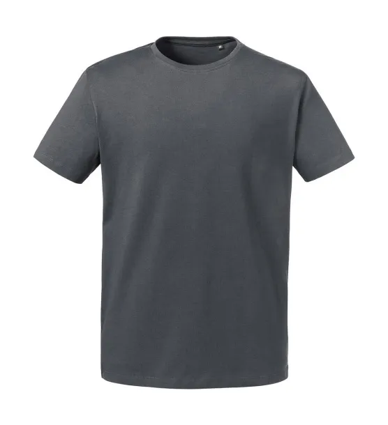  Muška kratka majica od organskog pamuka, 190 g/m² - Russell Pure Organic Convoy Grey