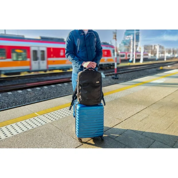 Aicha Expandable backpack Exclusive Collection Crna