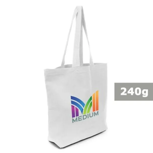 Ornell Cotton shopping bag white