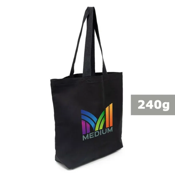 Ornell Cotton shopping bag Crna