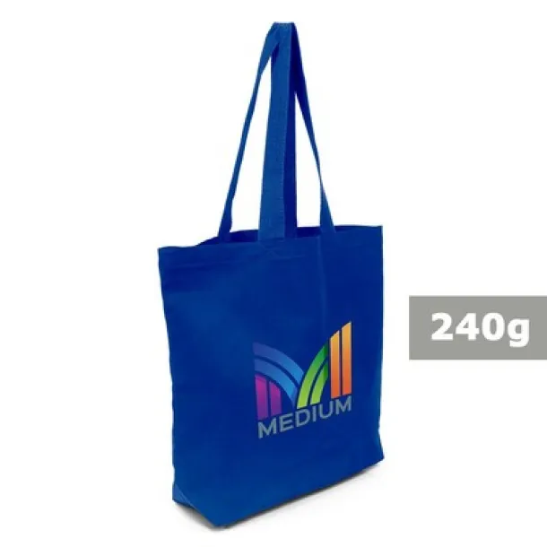 Ornell pamučna torba za kupovinu 240 gr/m2 Mornarski plava