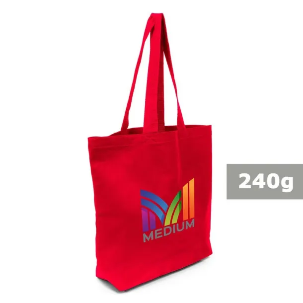 Ornell Cotton shopping bag Crvena