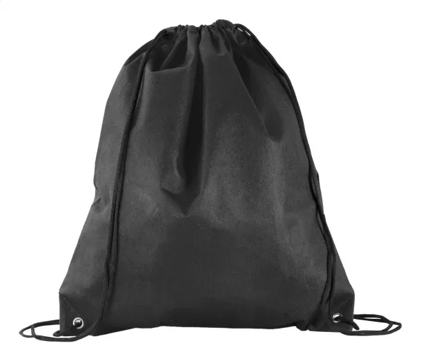 Pully drawstring bag Black
