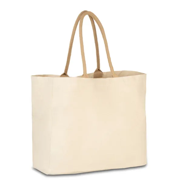RAYA XXL cotton bag Beige