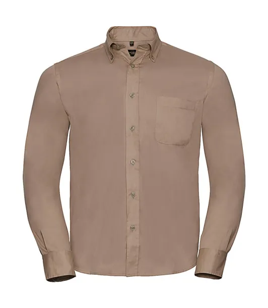  Long Sleeve Classic Twill Shirt - Russell Collection
