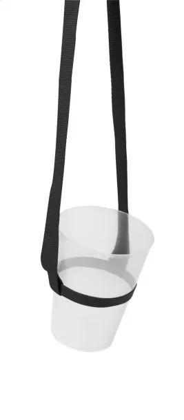 Lancup drink holder lanyard Black