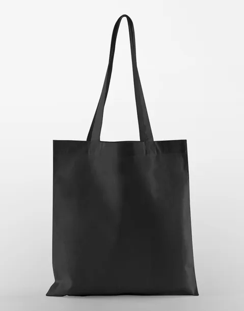  Torba od organskog pamuka - 140 g/m² - Westford Mill Crna