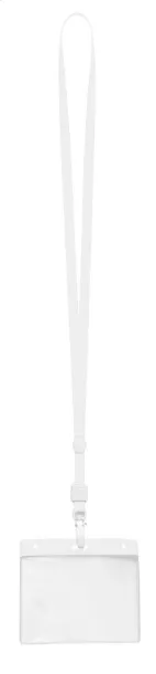 Ballek badge lanyard White Transparent