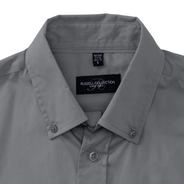  Short Sleeve Classic Twill Shirt - Russell Collection