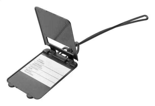 Glasgow luggage tag Black