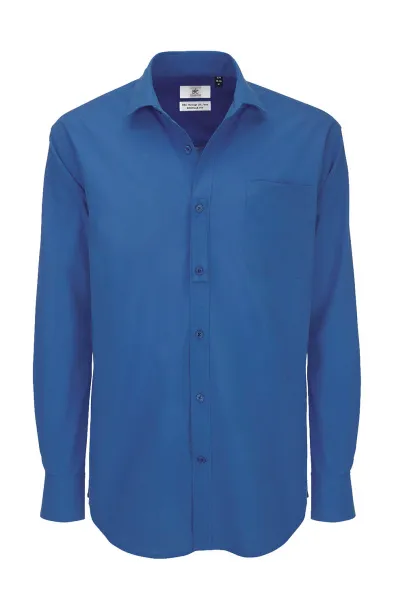 Heritage LSL/men Poplin Shirt - B&C
