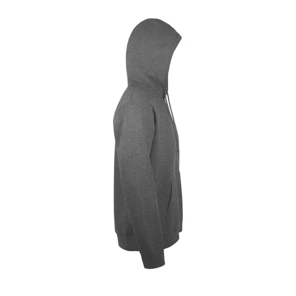  SOL'S SNAKE - UNISEX HOODED SWEATSHIRT - SOL'S Charcoal Melange