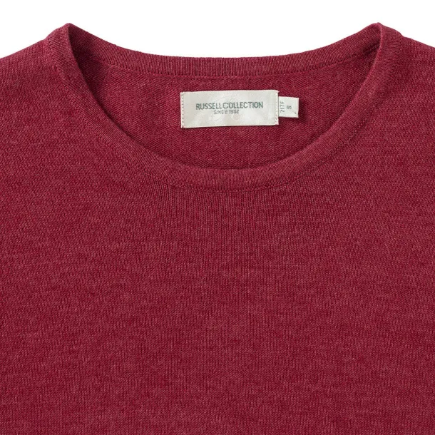  Ženski pleteni pulover s okruglim izrezom, 275 g/m² - Russell Collection