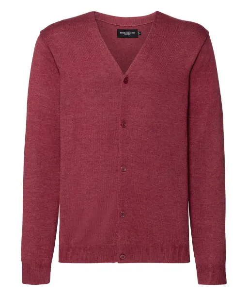  Men's V-Neck Knitted Cardigan - Russell 