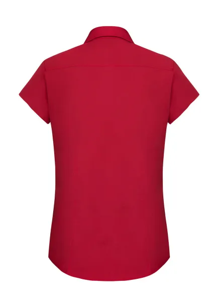  Ladies' Fitted Poplin Shirt - Russell 