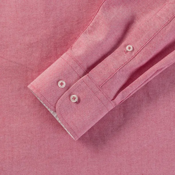  Men's LS Tailored Washed Oxford Shirt - Russell Collection