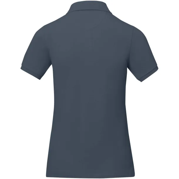 Calgary short sleeve women's polo - Elevate Life Hale Blue