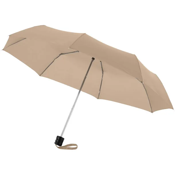 Ida 21.5" foldable umbrella Oatmeal