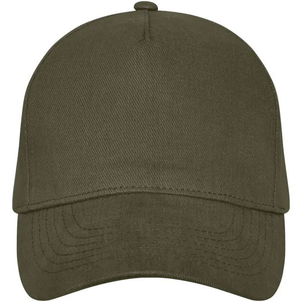 Doyle 5 panel cap - Elevate Life Forest green