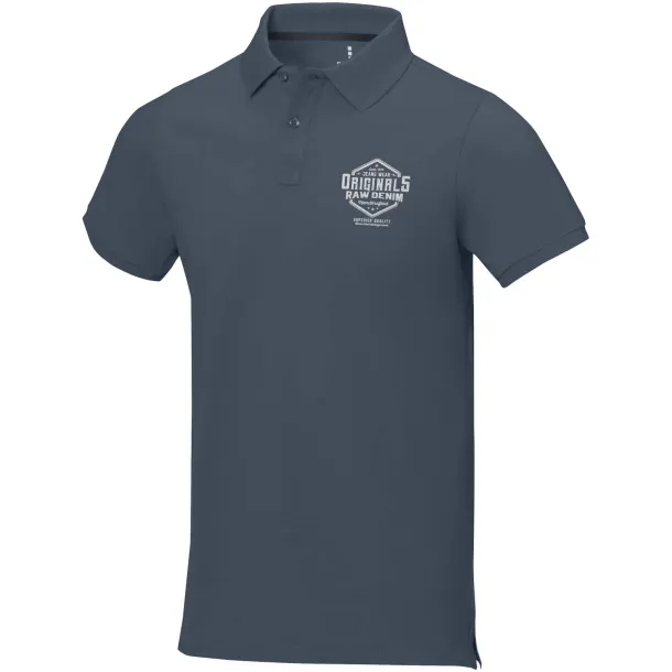 Calgary muška polo majica kratkih rukava - Elevate Life Hale Blue