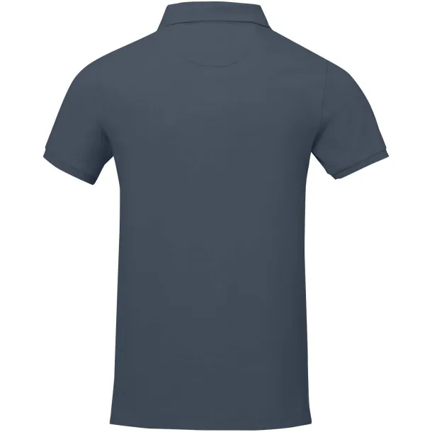 Calgary short sleeve men's polo - Elevate Life Hale Blue
