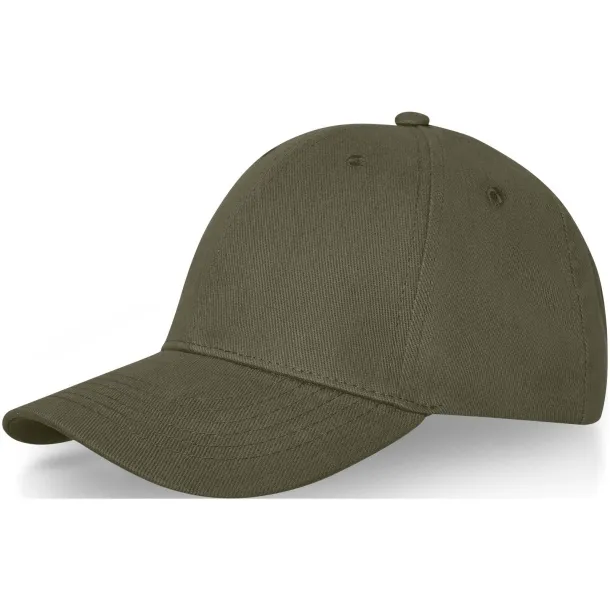 Davis 6 panel cap - Elevate Life Šumski zelena
