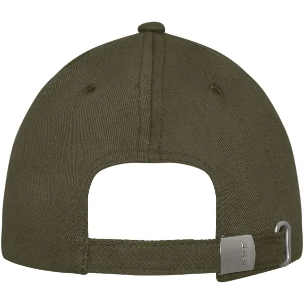 Davis 6 panel cap - Elevate Life Šumski zelena