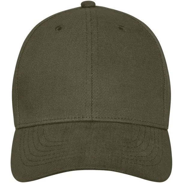 Davis 6 panel cap - Elevate Life Forest green