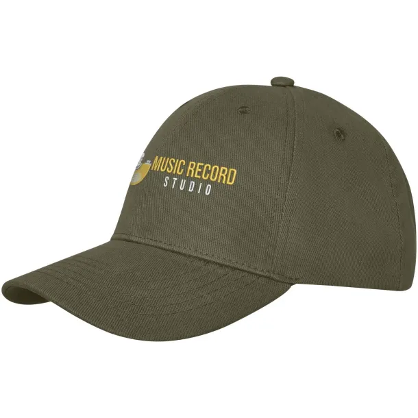 Davis 6 panel cap - Elevate Life Forest green