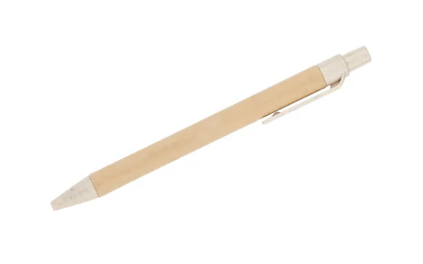 REMATT A5 notebook with pen naturalny