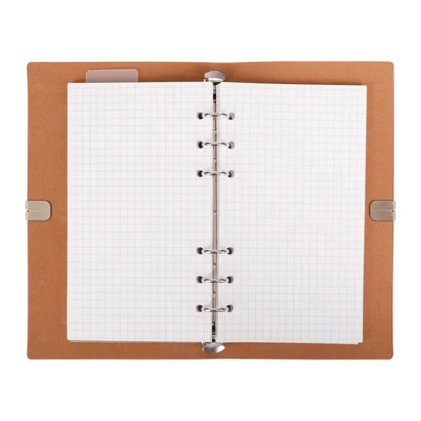 FORLI notes mapa s karticama u retro stilu Smeđa