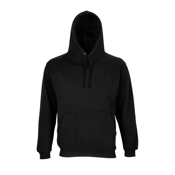 SOL'S CONDOR unisex hoodie, 280 g/m2 - SOL'S Crna
