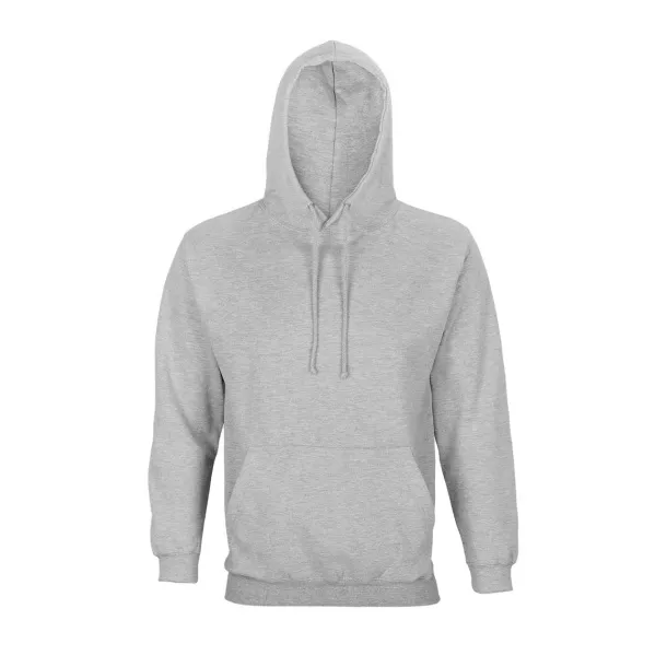 SOL'S CONDOR UNISEX HOODED SWEATSHIRT - SOL'S Grey Melange