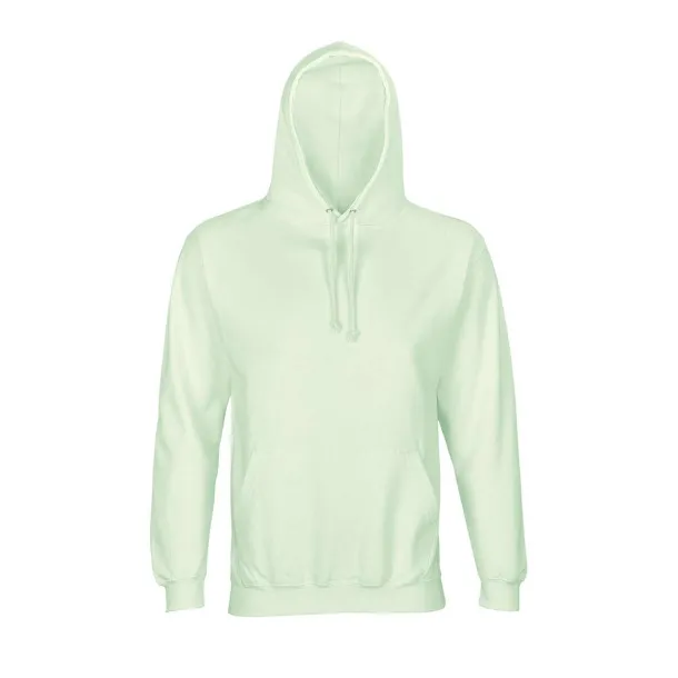 SOL'S CONDOR unisex hoodie, 280 g/m2 - SOL'S Creamy Green