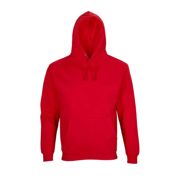 SOL'S CONDOR unisex hoodie, 280 g/m2 - SOL'S Crvena